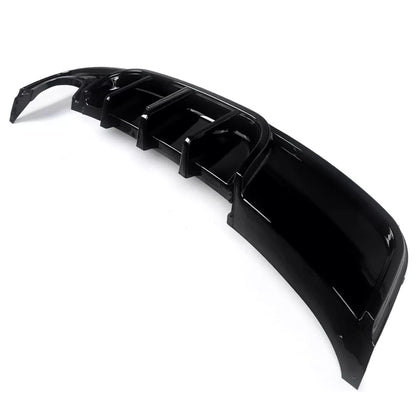 Difusor Trasero BMW Serie 1 E82 Negro Brillante M Sport