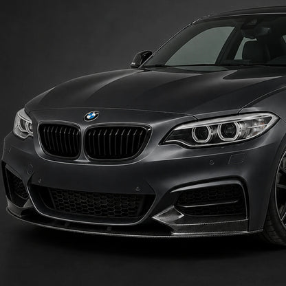 Lip delantero BMW Serie 2 F22 F23 Estilo MP en Fibra Carbono. [IRP-CATALOG:LIP051-1-O.webp:d15640c103903596]