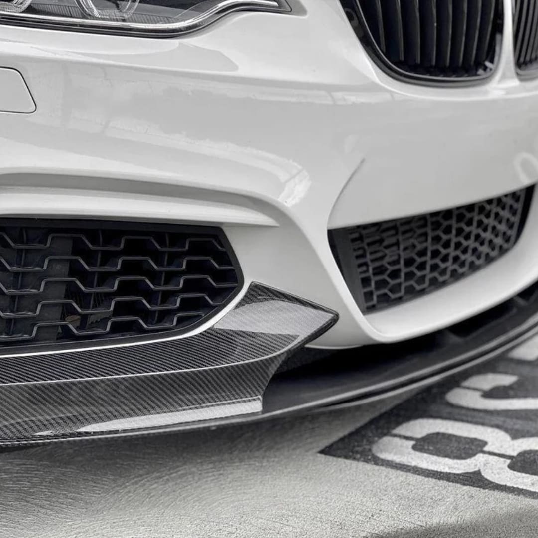 Lip delantero BMW Serie 2 F22 F23 Estilo MP en Fibra Carbono