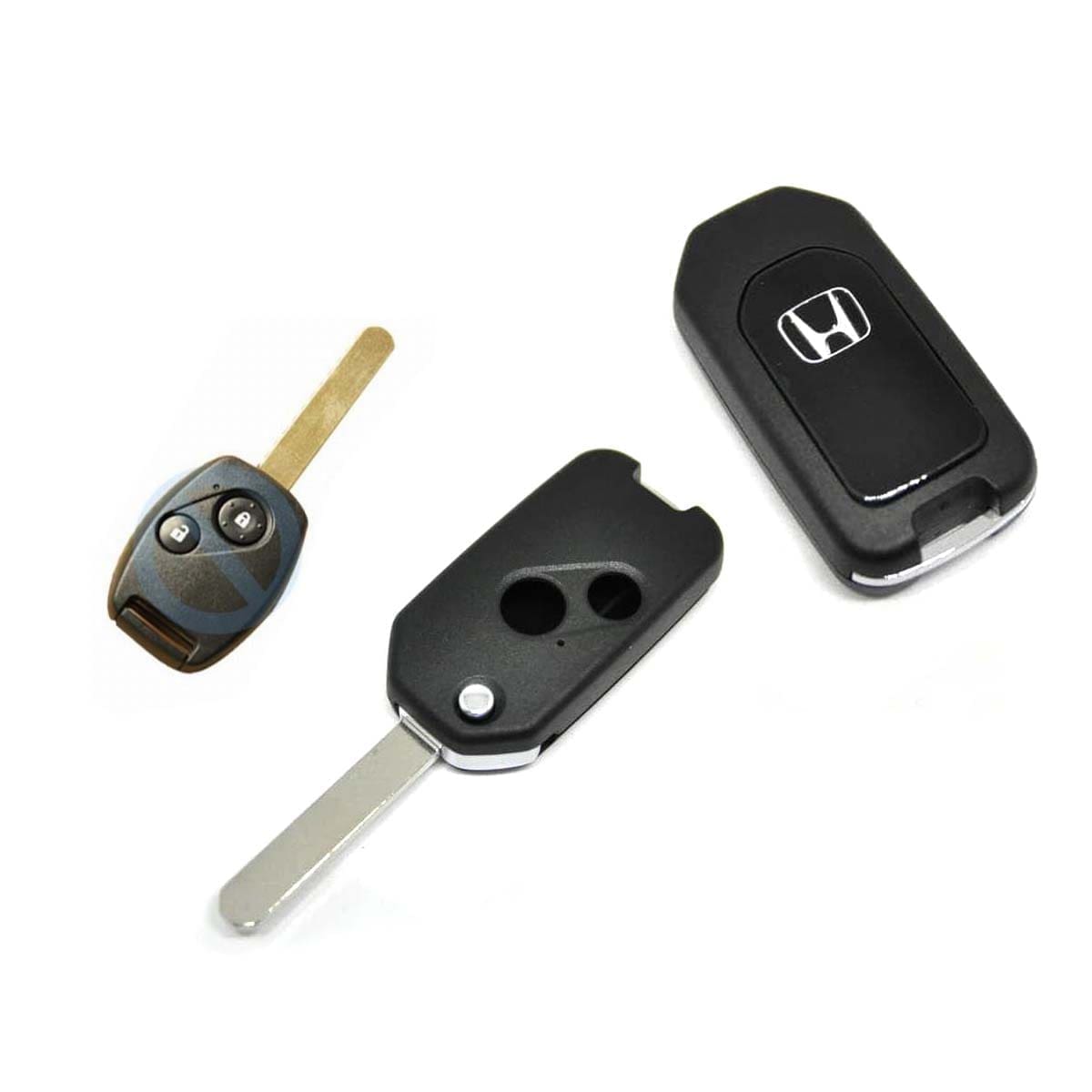 Llave Navaja para Honda Civic/CRV/Fit/HRV/City/Accord Conversión Fácil