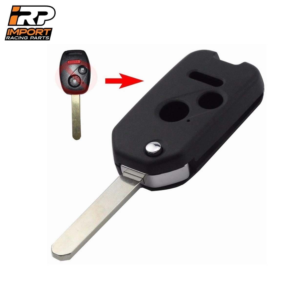 Llave Navaja para Honda Civic/CRV/Fit/HRV/City/Accord Conversión Fácil