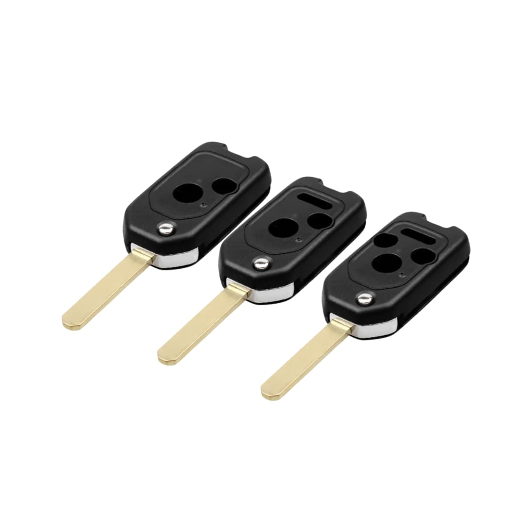 Llave Navaja para Honda Civic/CRV/Fit/HRV/City/Accord Conversión Fácil