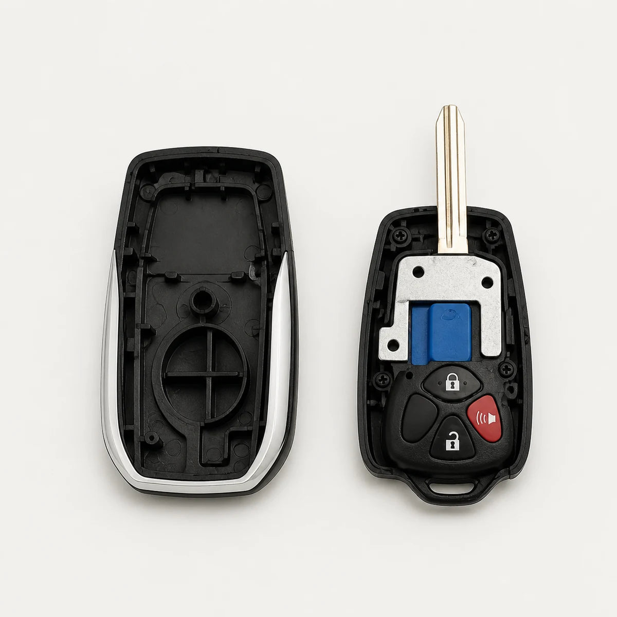 Llave Navaja para Toyota Hilux Corolla 2009-2013 Conversión 3 Y 4 Botones. [irp-catalog:llav011-4bt-gallery-2-c.webp:fbcaca265f718db5]