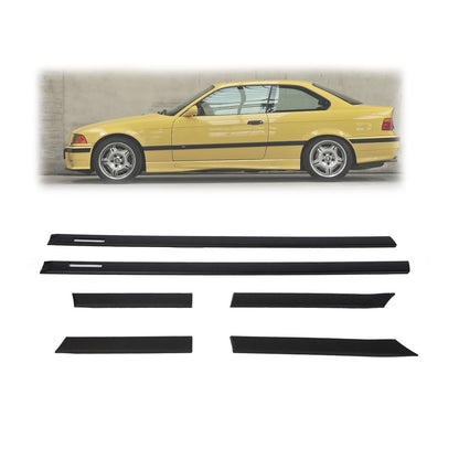Kit Baguetas Laterales Bmw M3 Serie 3 E36 Coupe