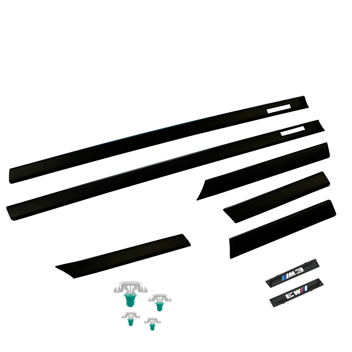 Kit Baguetas Laterales Bmw M3 Serie 3 E36 Coupe