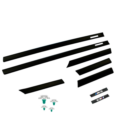 Kit Baguetas Laterales Bmw M3 Serie 3 E36 Coupe
