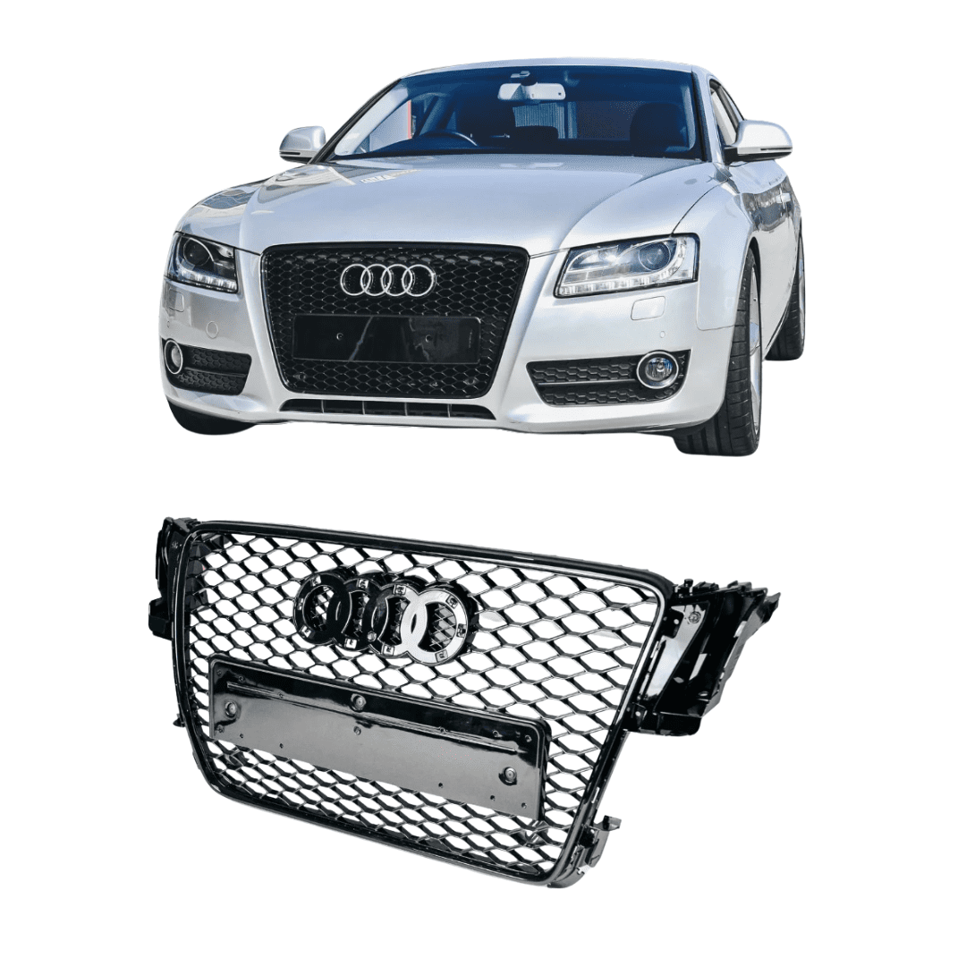 Parrilla Delantera Audi A5 RS5 08-12 Abeja Brillante