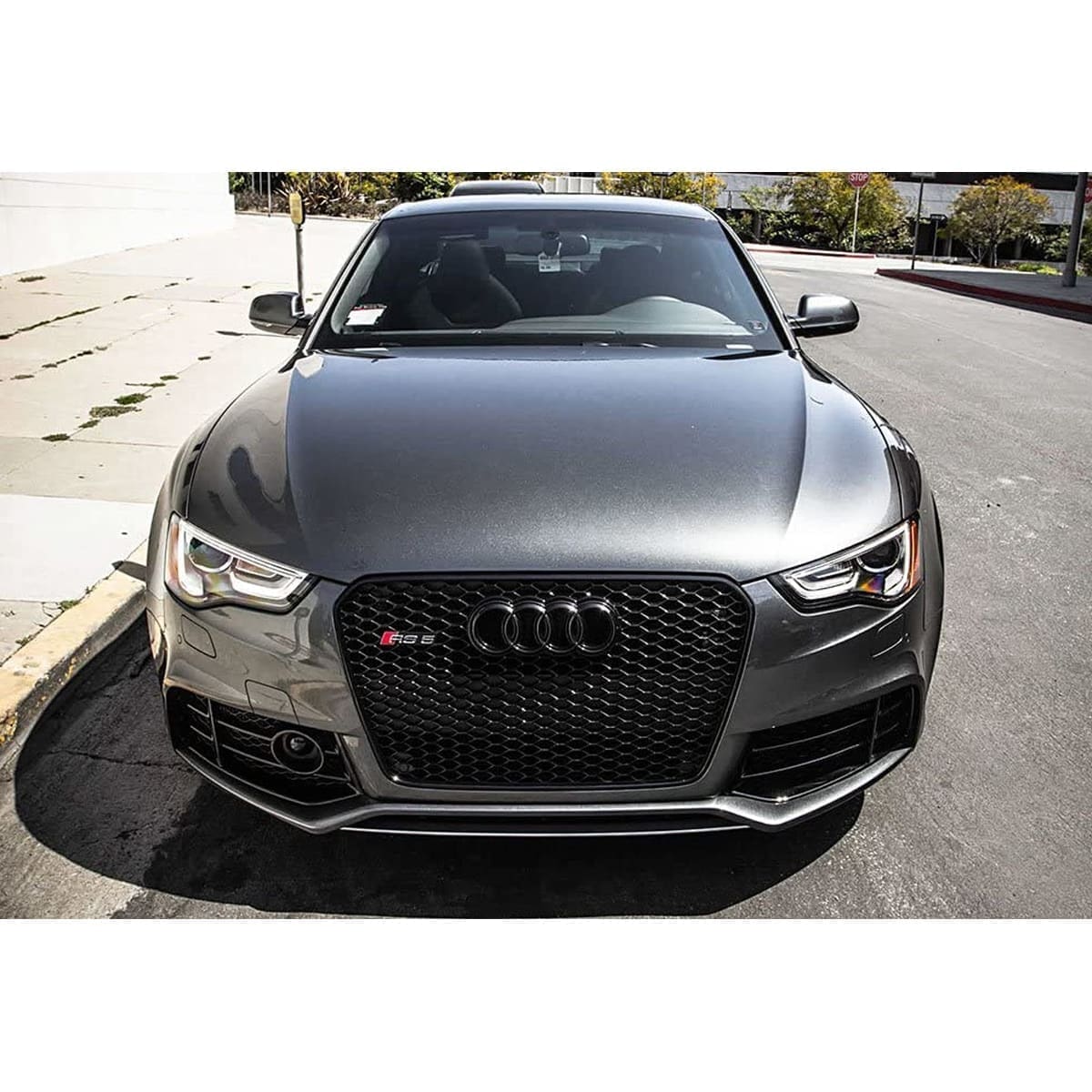 Parrilla Delantera Audi A5/S5 12-16 RS5 Negra Brillante