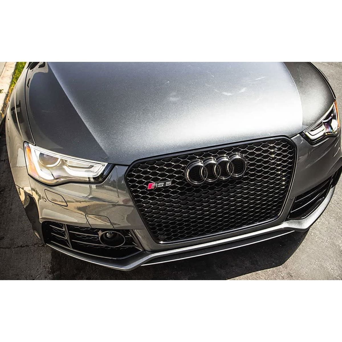 Parrilla Delantera Audi A5/S5 12-16 RS5 Negra Brillante