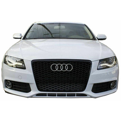 Parrilla Delantera Audi A4/S4 08-12 RS4 Negra Brillante