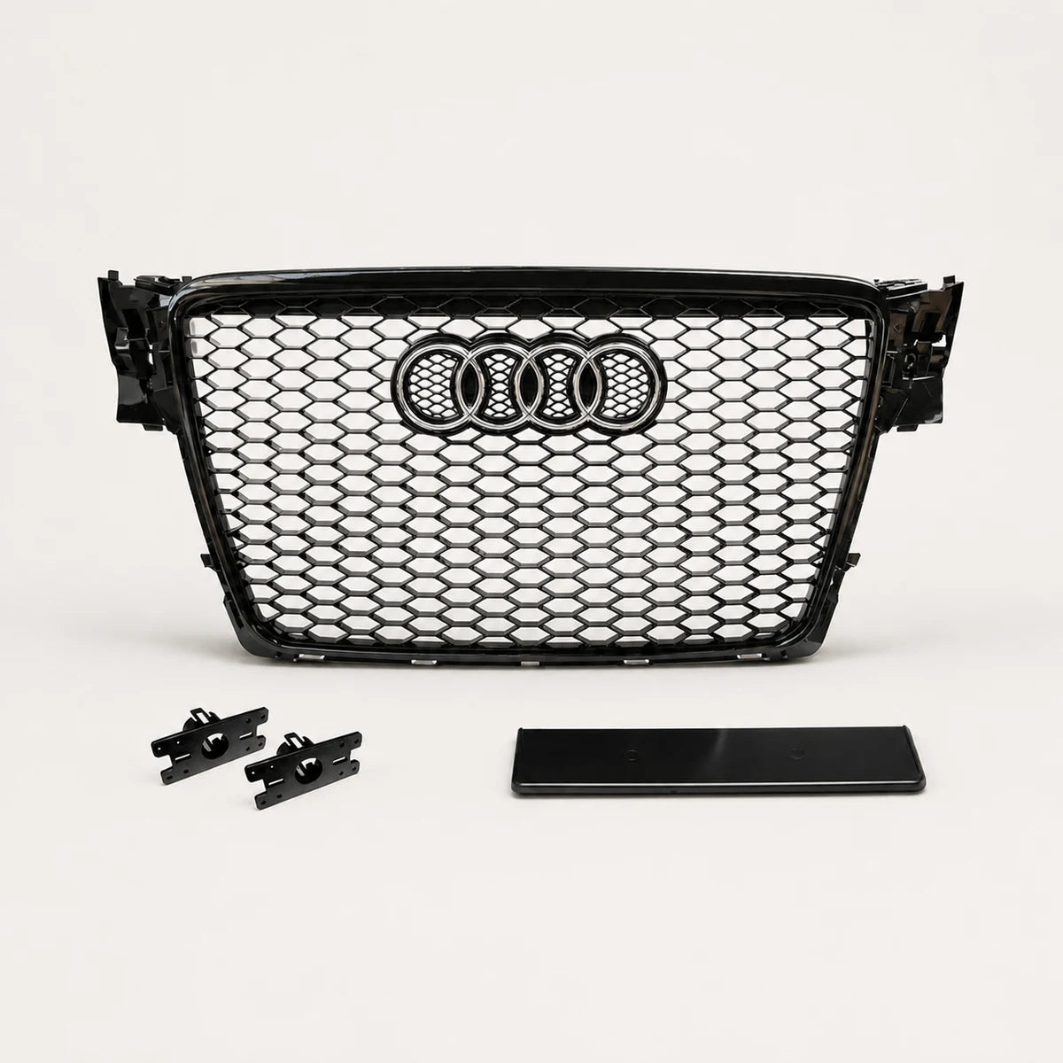 Parrilla Delantera Audi A4/S4 08-12 RS4 Negra Brillante. [irp-catalog:parr014-gallery-1-c.webp:3dd372ebcdcd0635]