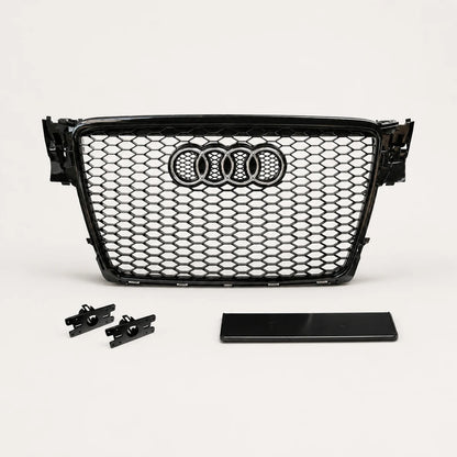 Parrilla Delantera Audi A4/S4 08-12 RS4 Negra Brillante. [irp-catalog:parr014-gallery-1-c.webp:3dd372ebcdcd0635]