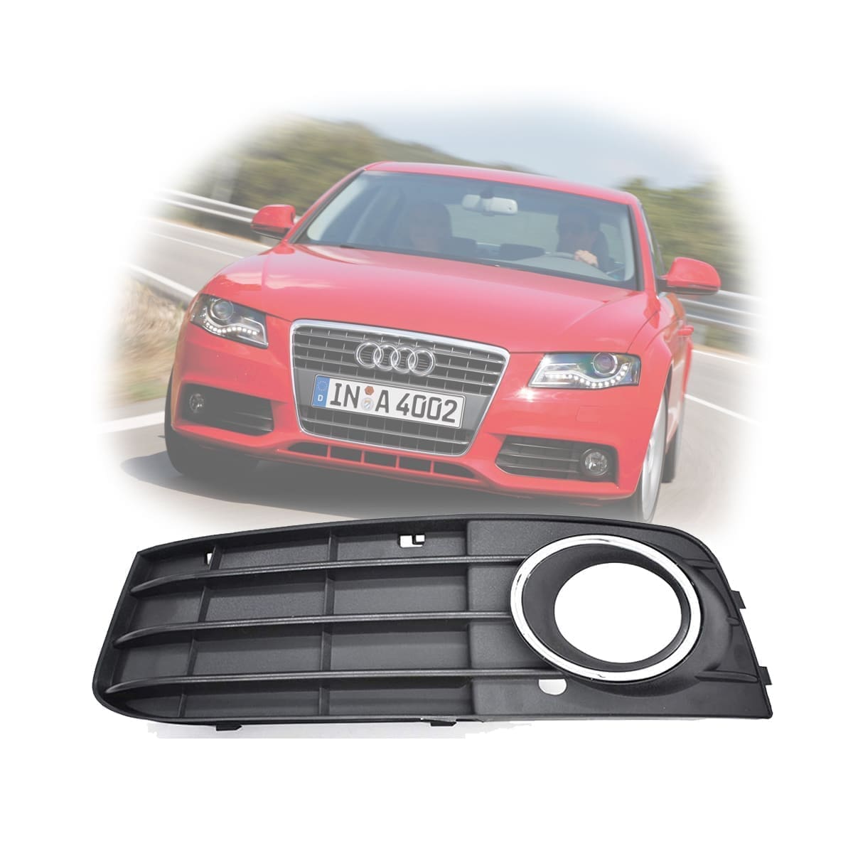 Rejilla Antiniebla Audi A4 2008-2012 Izquierda/Derecha
