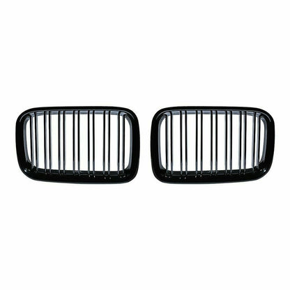 Parrilla para BMW E36 Serie 3 1992-1996 Negra Brillante