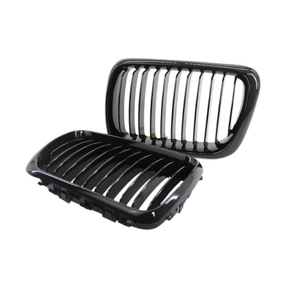 Parrilla para BMW E36 Serie 3 1992-1996 Negra Brillante