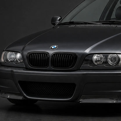 Parrilla BMW E46 99-01 Pre LCI Delantera Riñón M3 Negra Brillante. [IRP-CATALOG:PARR027-2DR-1-O.webp:819ab9afe05c79fb]