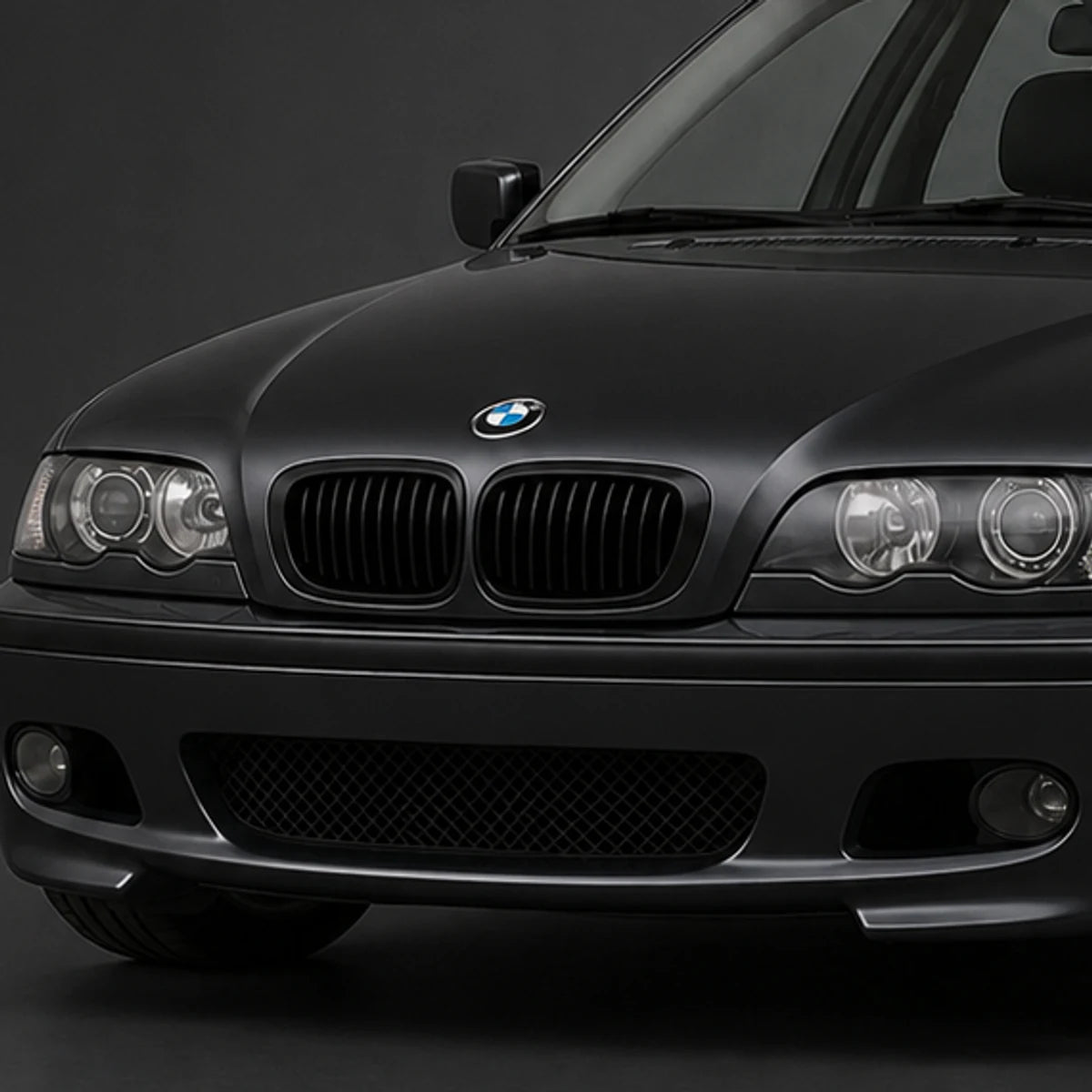 Parrilla BMW E46 99-01 Pre LCI Delantera Riñón M3 Negra Brillante. [IRP-CATALOG:PARR027-4DR-1-O.webp:5a78a8e716e1bda2]