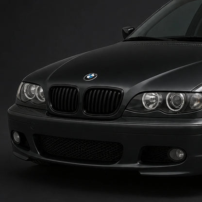Parrilla BMW E46 02-05 LCI Delantera Riñón M3 Negra Brillante. [IRP-CATALOG:PARR028-4DR-1-O.webp:0f369ead37bd60ac]