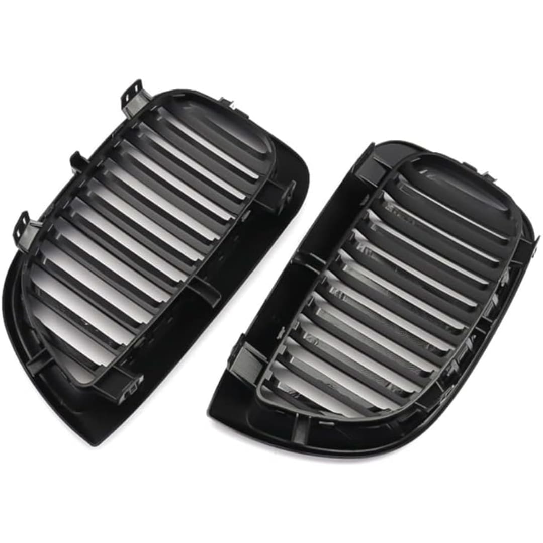 Parrilla BMW Serie 1 E81 E82 E87 04-07 Kidneys Negra