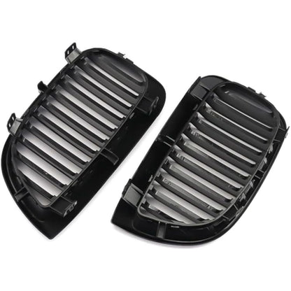 Parrilla BMW Serie 1 E81 E82 E87 04-07 Kidneys Negra