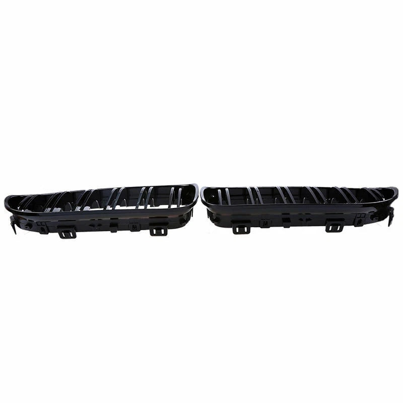 Parrilla De Doble Vira Kidneys Riñones Negra Brillante BMW Serie 3 Sedan E90 LCI 09-12