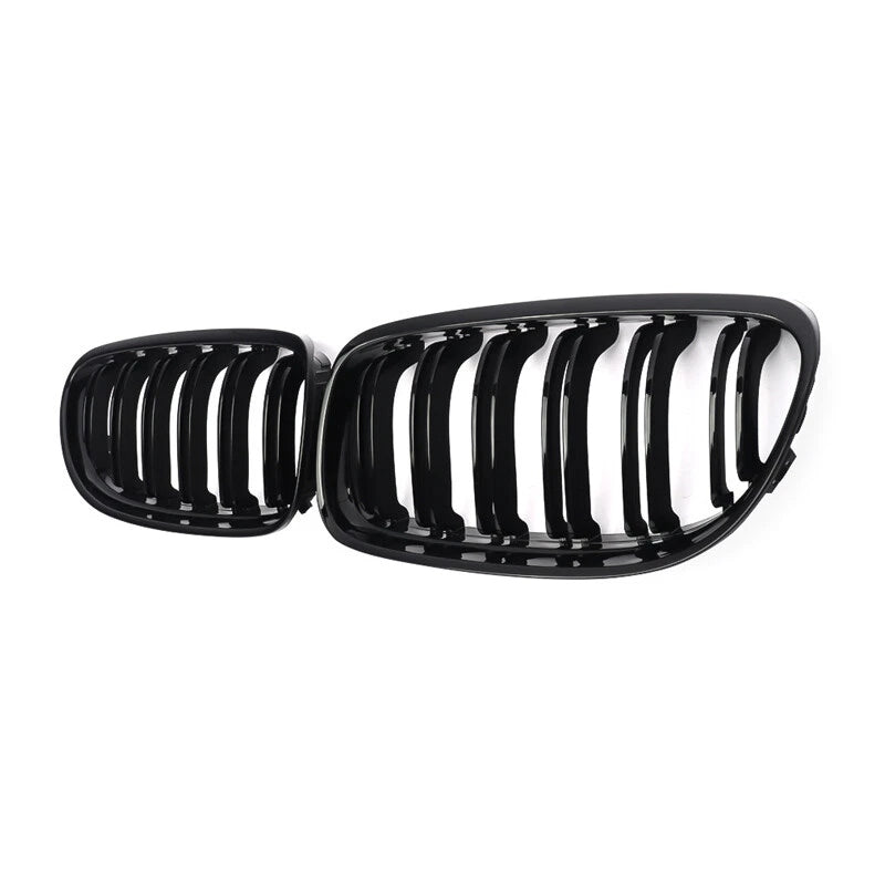 Parrilla De Doble Vira Kidneys Riñones Negra Brillante BMW Serie 3 Sedan E90 LCI 09-12