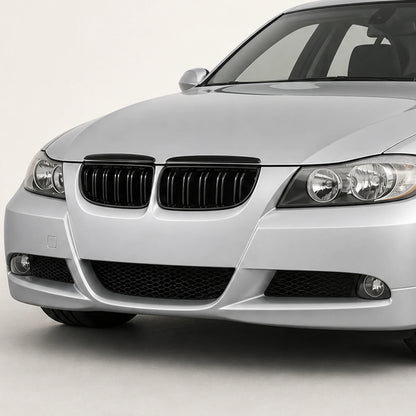 Parrilla Kidneys De Doble Vira Riñones Negra Brillante BMW Serie 3 Sedan E90 Pre-LCI 05-08. [IRP-CATALOG:PARR031-PRE-1-C.webp:2b39aa69ca97cbcb]