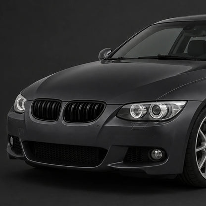 Parrilla Kidneys Riñones Negra Brillante BMW Serie 3 Coupe E92 LCI 09-12 Doble Vira. [IRP-CATALOG:PARR032-LCI-1-O.webp:750d59fb1a471d63]