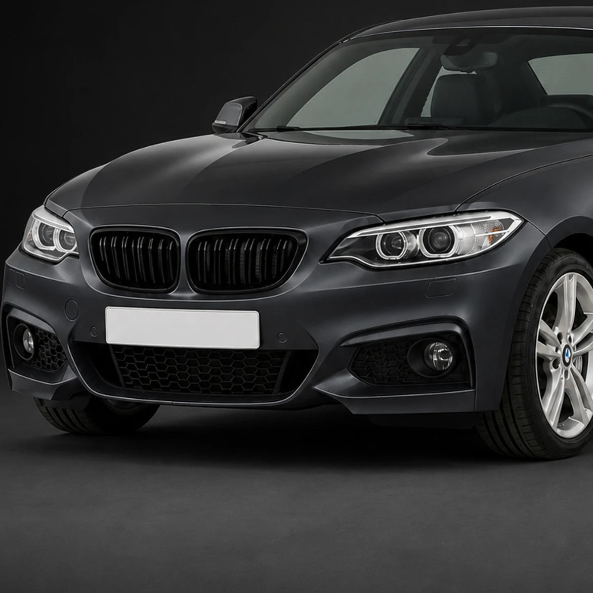 Parrilla Kidneys Riñones Negra Brillante BMW Serie 2 F22 Doble Vira. [IRP-CATALOG:PARR033-1-O.webp:1dcf7d7045c5f5fe]