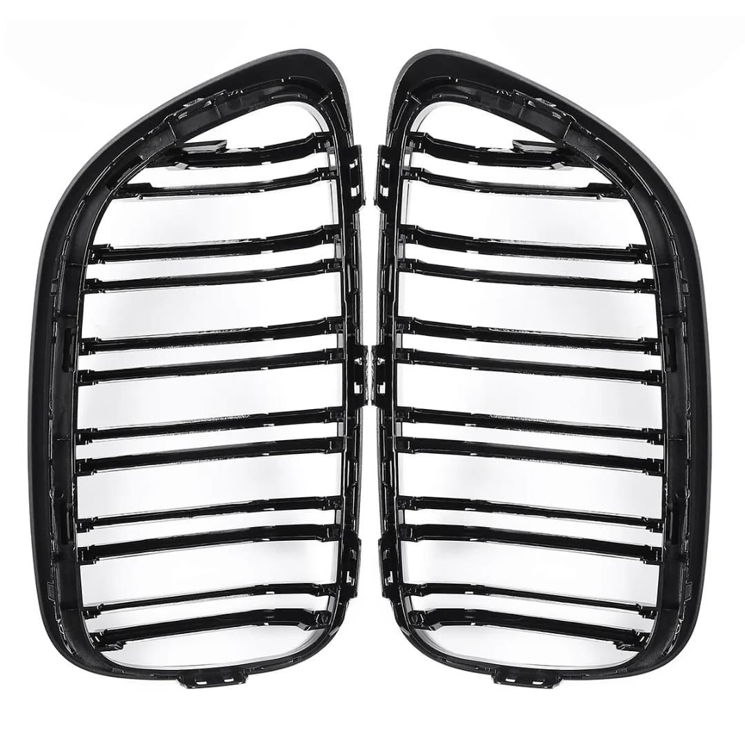 Parrilla Kidneys Riñones Negra Brillante BMW Serie 2 F22 Doble Vira