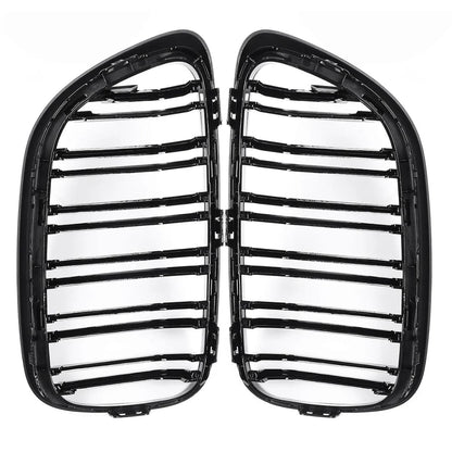 Parrilla Kidneys Riñones Negra Brillante BMW Serie 2 F22 Doble Vira