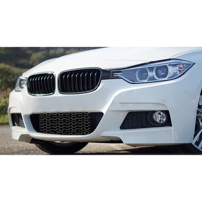 Parrilla Kidneys Riñones  BMW Serie 3 F30 2013-2018 M3 Doble Vira Negra Brillante