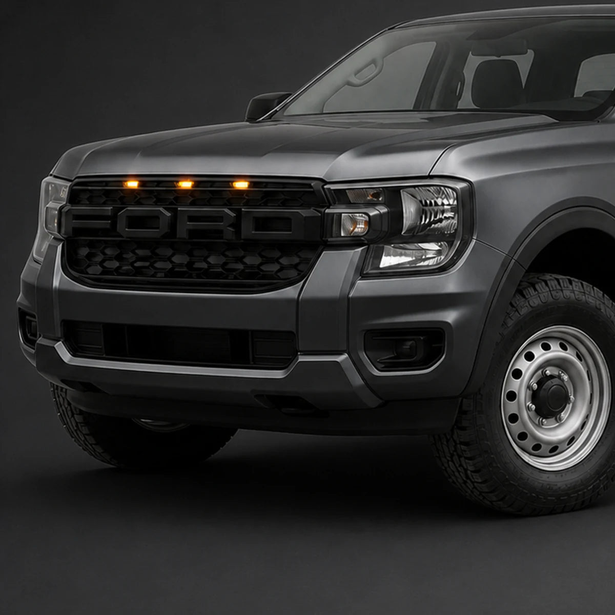 Parrilla Tipo Raptor Con Led Para Ford Ranger XL 2023-2025. [IRP-CATALOG:PARR037-1-O.webp:3d5c2e52c92ac0d6]
