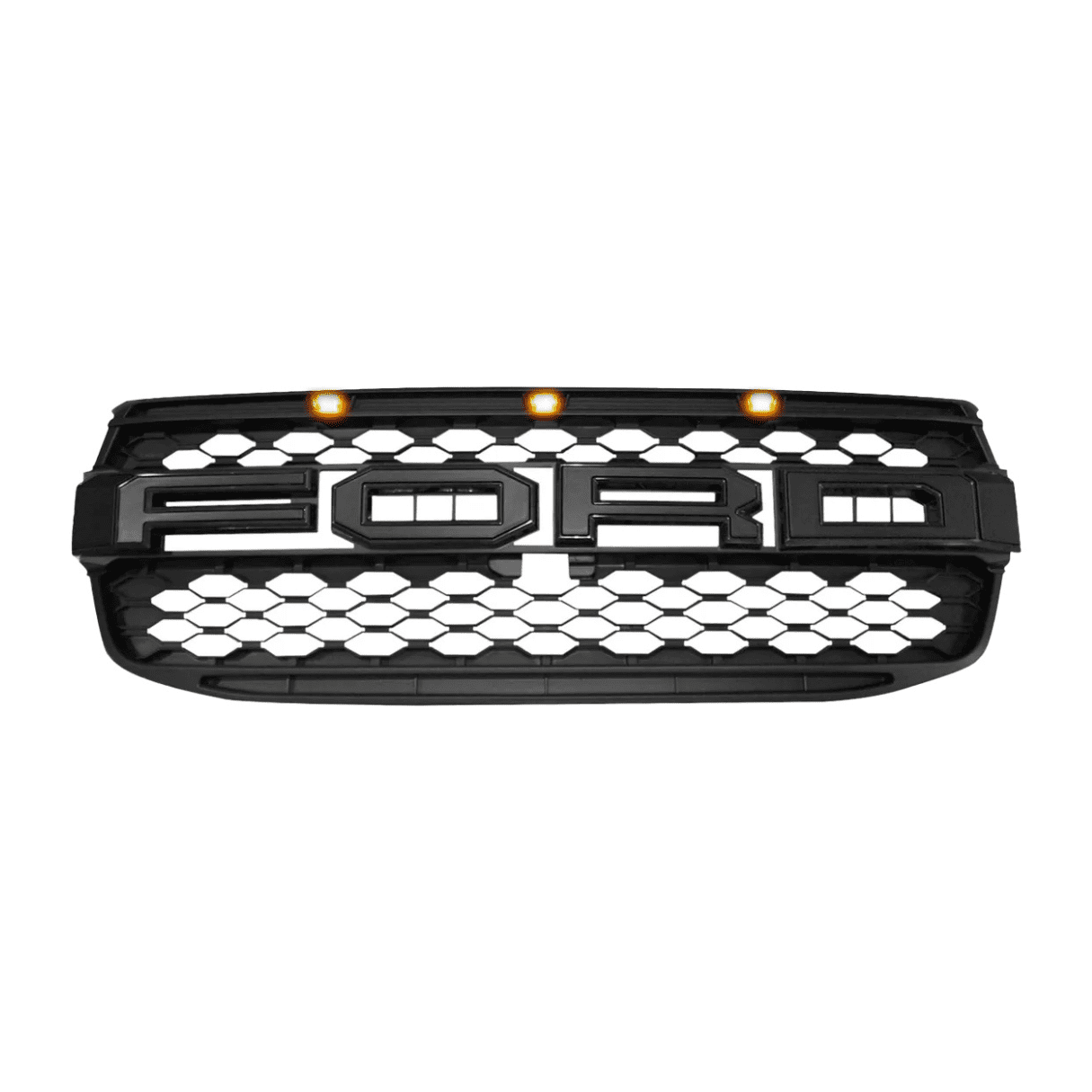 Parrilla Tipo Raptor Con Led Para Ford Ranger XL 2023-2025