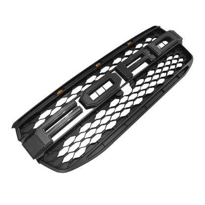 Parrilla Tipo Raptor Con Led Para Ford Ranger XL 2023-2025