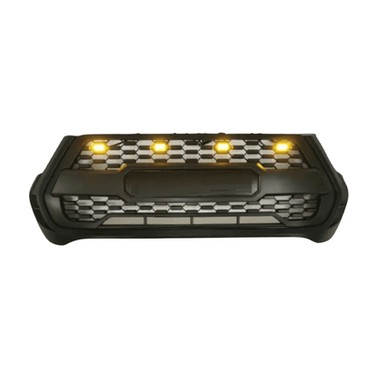 Parrilla tipo Gr para Toyota Hilux 2021-2024 Con LED