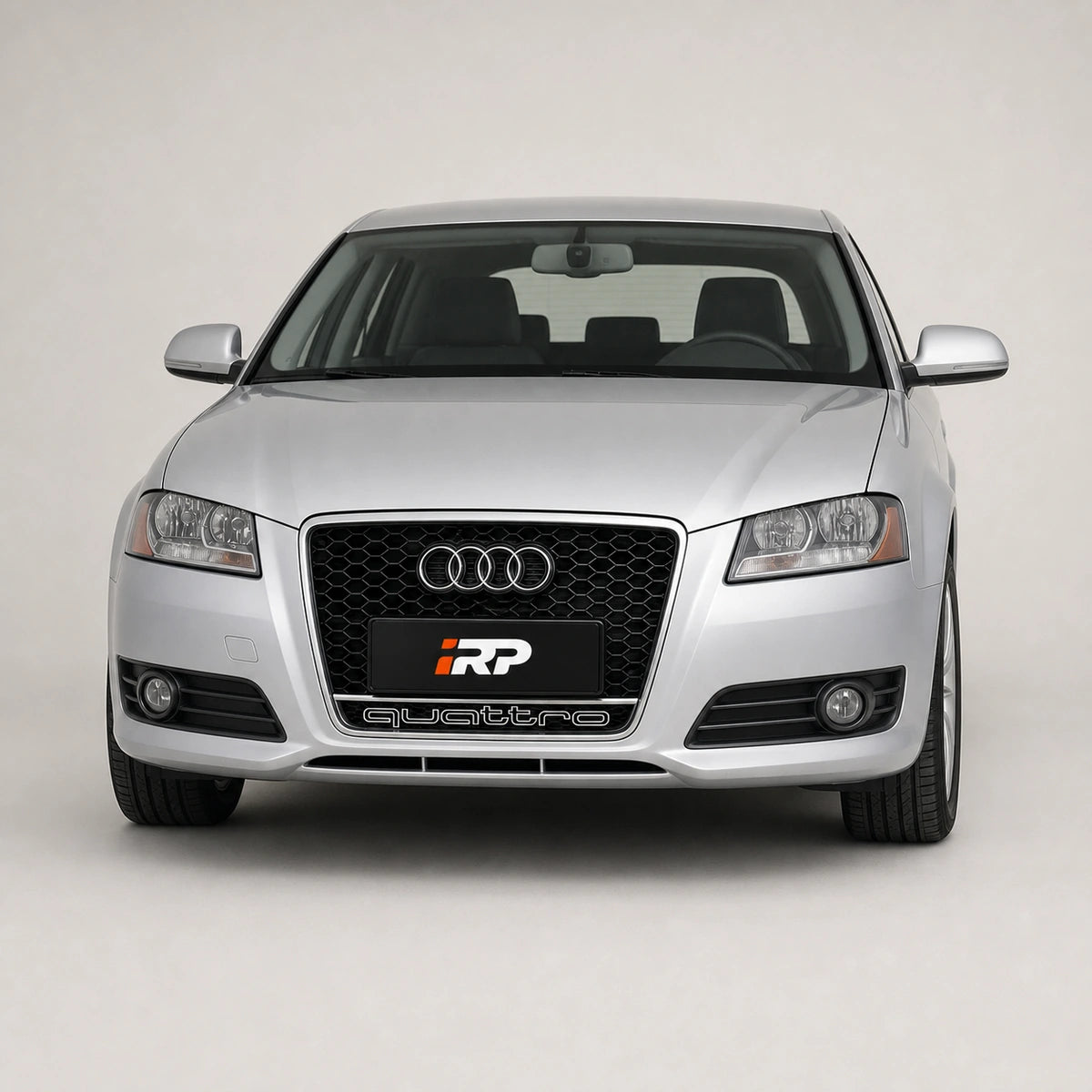 Parrilla Rs3 Para Audi A3 8p Borde Cromado Con Quattro. [irp-catalog:parr040-1-c.webp:65aefabd56cd46af]