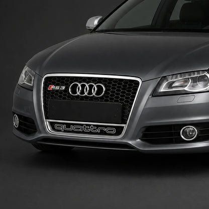 Parrilla Rs3 Para Audi A3 8p Borde Cromado Con Quattro. [IRP-CATALOG:PARR040-1-O.webp:fb55aea85ad3aea2]