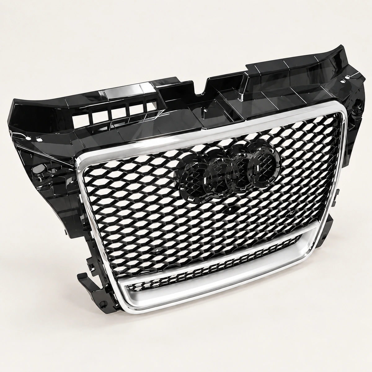 Parrilla Rs3 Para Audi A3 8p Borde Cromado Con Quattro. [IRP-CATALOG:PARR040-GALLERY-3-C-b5e784cb258a9319.webp:b5e784cb258a9319]