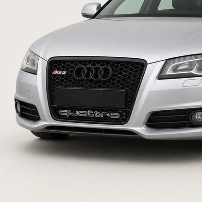 Parrilla Rs3 Audi A3 8p 08-13 Borde Negro Con Quattro Debajo Negro. [IRP-CATALOG:PARR041-1-C.webp:34b90d5021c74cfe]