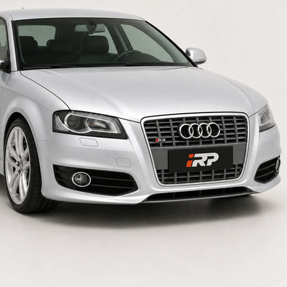Parrilla para Audi S3 8P 08-13 con Borde Cromado Viras Grises. [irp-catalog:parr043-1-c.webp:84a86e72729639b3]