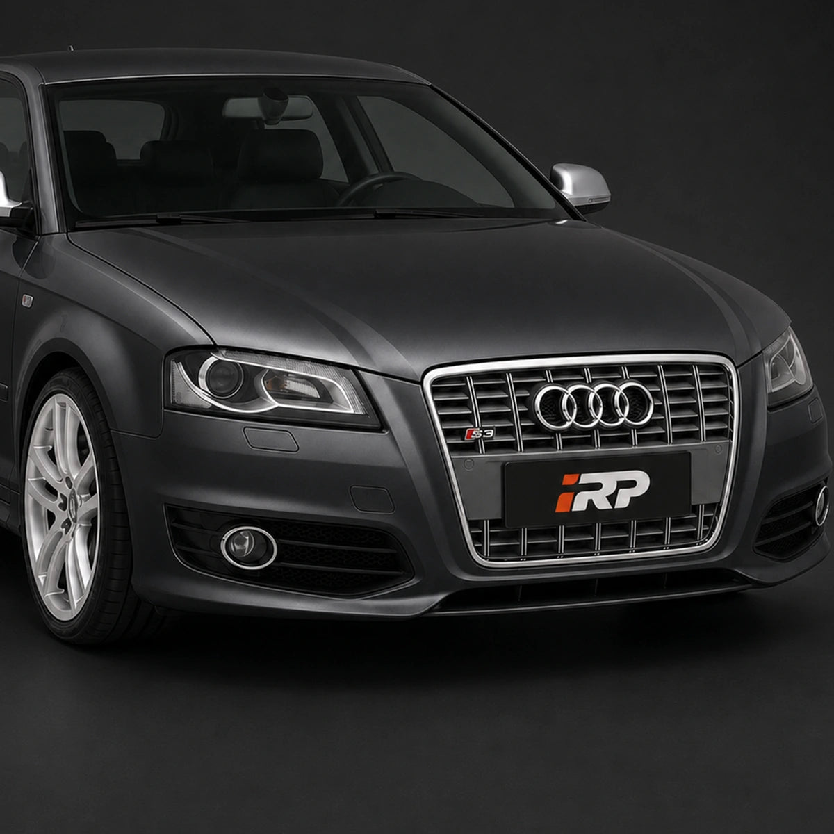 Parrilla para Audi S3 8P 08-13 con Borde Cromado Viras Grises. [irp-catalog:parr043-1-o.webp:486df1e3b379a2d8]
