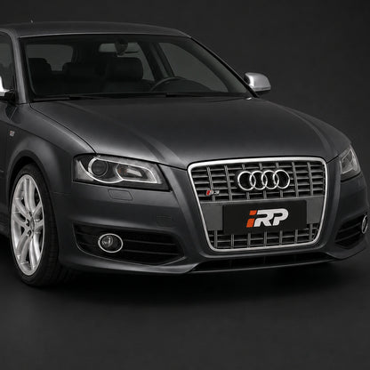Parrilla para Audi S3 8P 08-13 con Borde Cromado Viras Grises. [irp-catalog:parr043-1-o.webp:486df1e3b379a2d8]