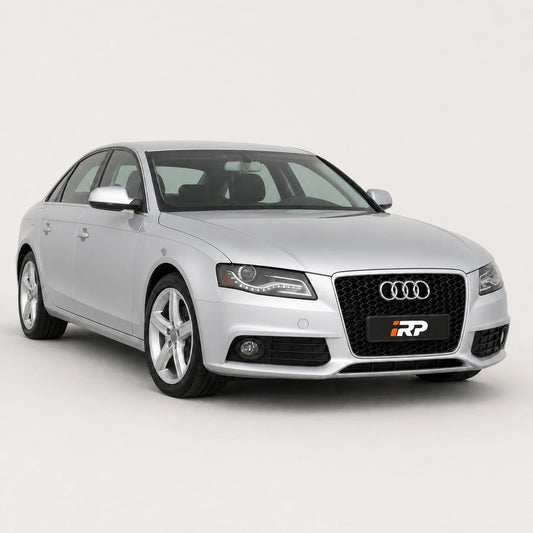 Parrilla Estilo Rs4 Para Audi A4 08-12 Con Borde Cromado. [irp-catalog:parr044-1-c.webp:517367d53461b4aa]