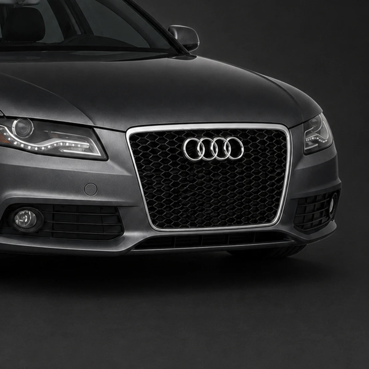 Parrilla Estilo Rs4 Para Audi A4 08-12 Con Borde Cromado. [IRP-CATALOG:PARR044-1-O.webp:77c82c02cf90402f]