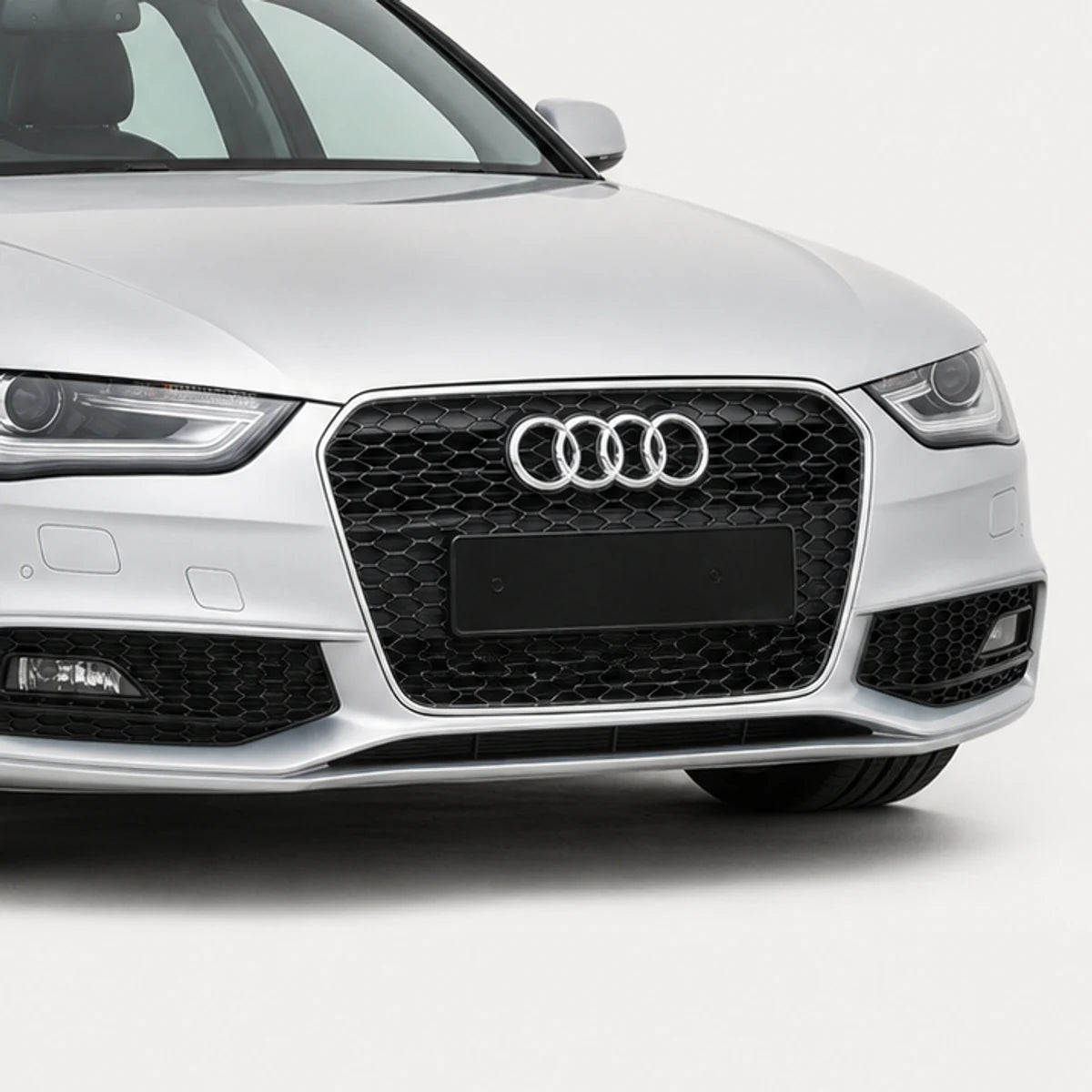 Parrilla estilo RS4 para Audi A4/S4 13-16 Negra con borde cromado.. [IRP-CATALOG:PARR049-1-C.webp:b30f4cbe77d0e66a]