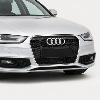 Parrilla estilo RS4 para Audi A4/S4 13-16 Negra con borde cromado.. [IRP-CATALOG:PARR049-1-C.webp:b30f4cbe77d0e66a]