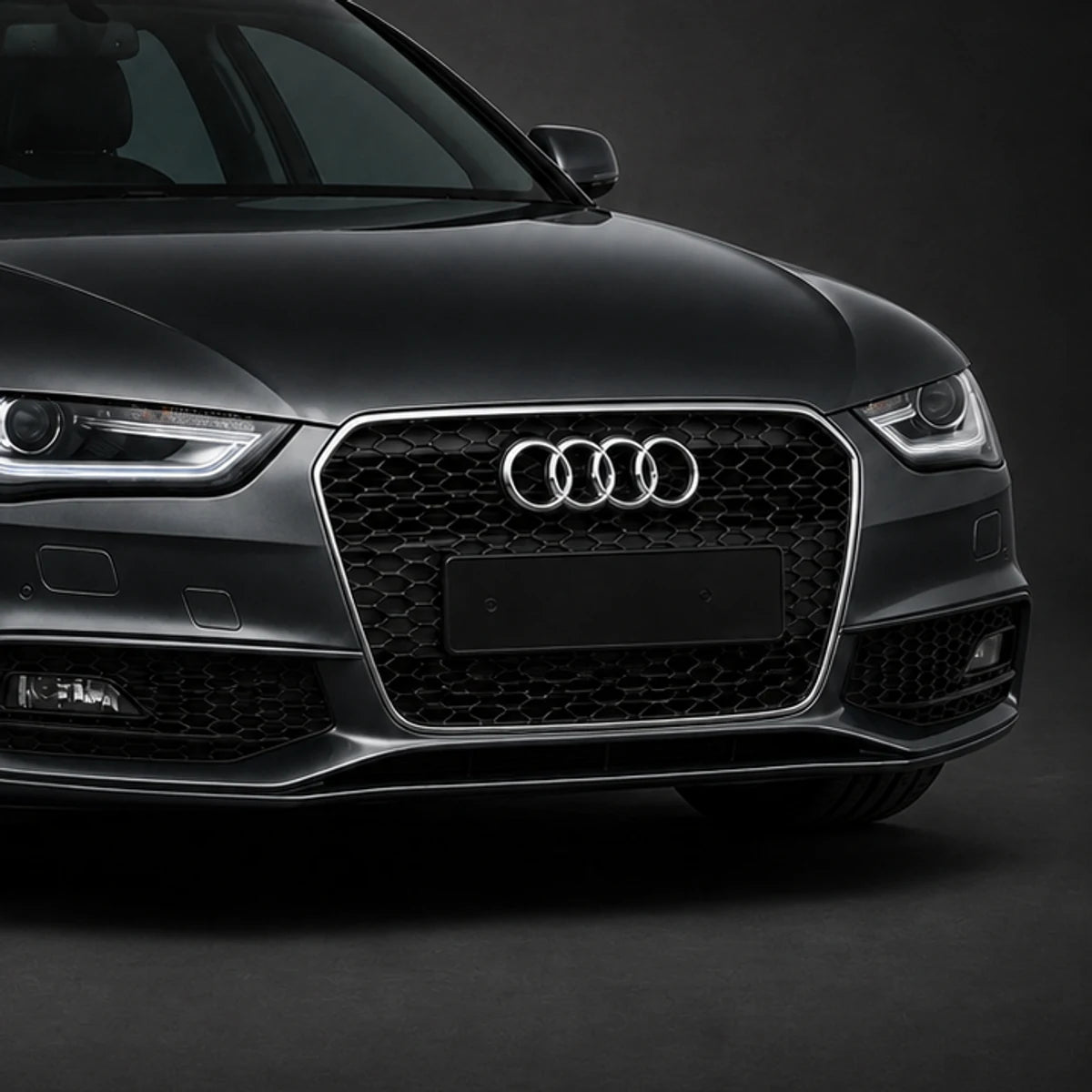 Parrilla estilo RS4 para Audi A4/S4 13-16 Negra con borde cromado.. [IRP-CATALOG:PARR049-1-O.webp:bd40f286103da772]
