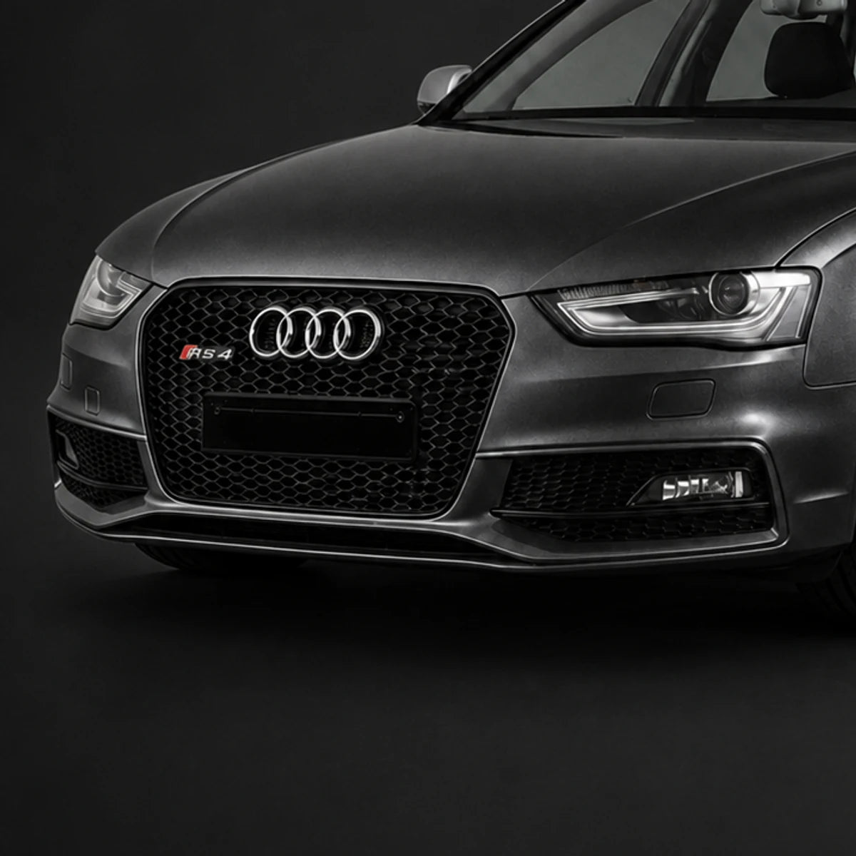 Parrilla estilo RS4 para Audi A4/S4 13-16 Negra con borde negro.. [IRP-CATALOG:PARR050-1-O.webp:c403d4503bee0f25]