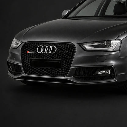 Parrilla estilo RS4 para Audi A4/S4 13-16 Negra con borde negro.. [IRP-CATALOG:PARR050-1-O.webp:c403d4503bee0f25]
